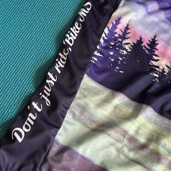 Primal Back to the Bike Trail Purple Golden Yellow Bike Jersey NWT 2XL Raglan - Picture 7 of 12